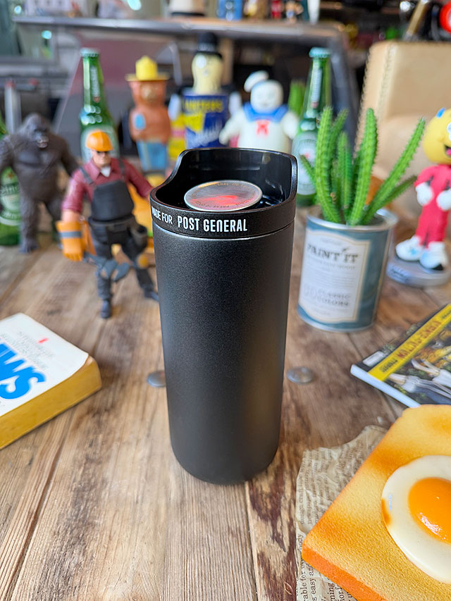 ポストジェネラル　フリップリッド　タンブラー　250ml　（ブラック）　ステンレス　二重構造　保温＆保冷 爆買 | 