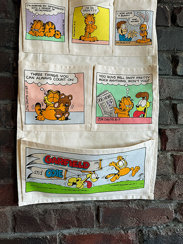 ガーフィールド　ウォールポケット　（ナチュラル） ■ アメリカン雑貨 アメリカ雑貨 |  | 02