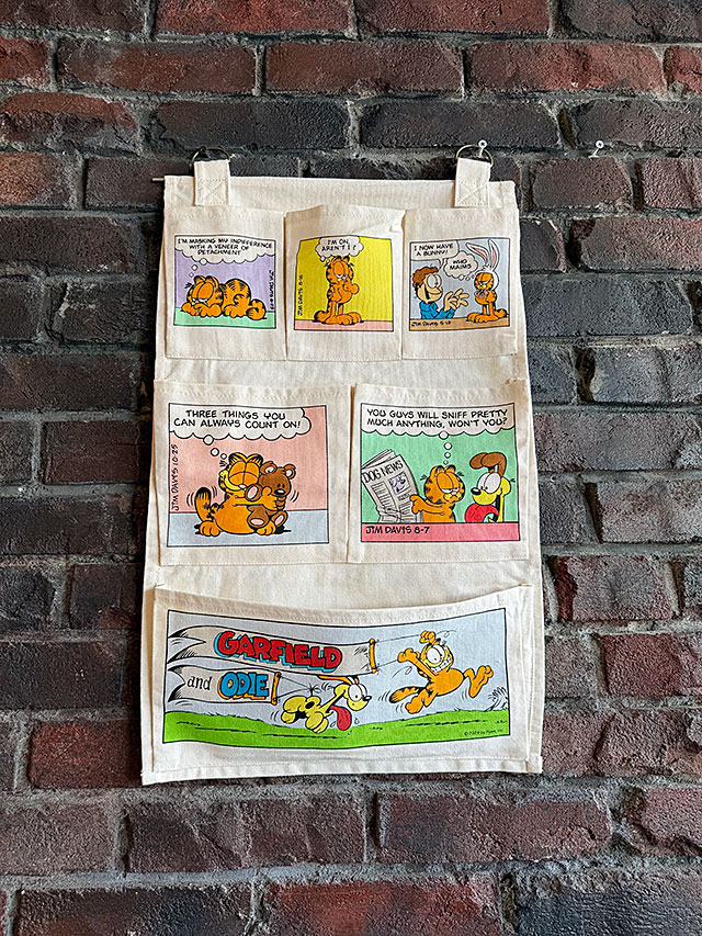 ガーフィールド　ウォールポケット　（ナチュラル） ■ アメリカン雑貨 アメリカ雑貨 |  | 04