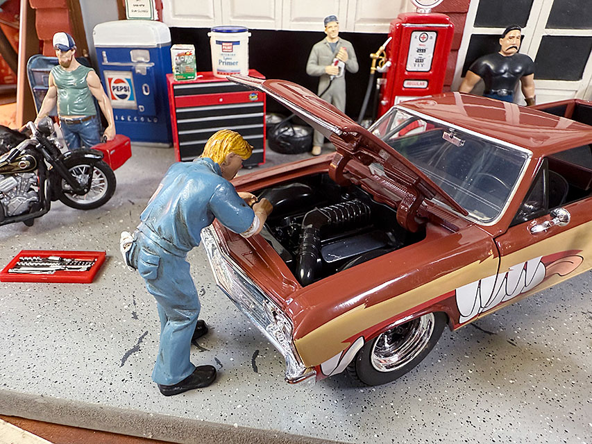タスマニアンデビル　ミニカー　シボレー エルカミーノ　1/24 楽天市場】ルーニーチューンズ ミニカー 1/24 タスマニアン