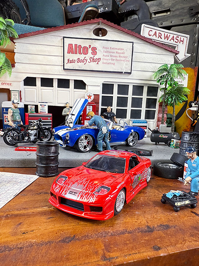 Jada　映画　ワイルドスピード　ダイキャストミニカー　1/32スケール　（ドム　マツダ　RX-7） ■ アメリカン雑貨 アメリカ雑貨 |  | 06