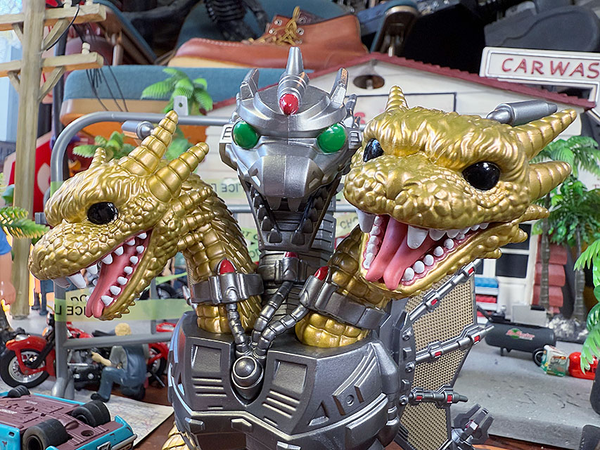ゴジラ70周年 DXファンコポップ 限定モデル メカキングギドラ