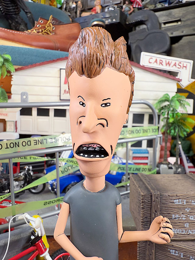 NECA ビーバス＆バットヘッド バットヘッド ヘッドノッカー