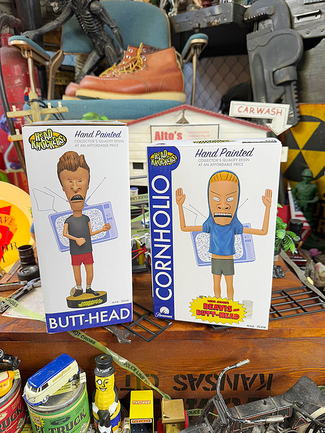 NECA ビーバス＆バットヘッド ヘッドノッカー （2体セット