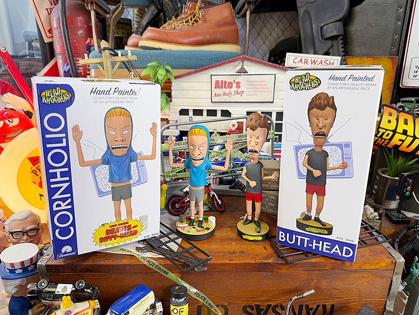 NECA ビーバス＆バットヘッド ヘッドノッカー （2体セット