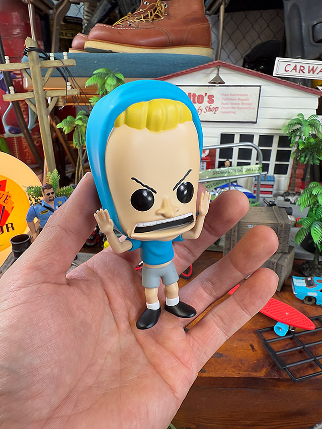 ファンコポップ　ビーバス＆バットヘッド　ビーバス　無敵モード　フィギュア　（コーンホリオ） ■ アメリカン雑貨 アメリカ雑貨 |  | 05