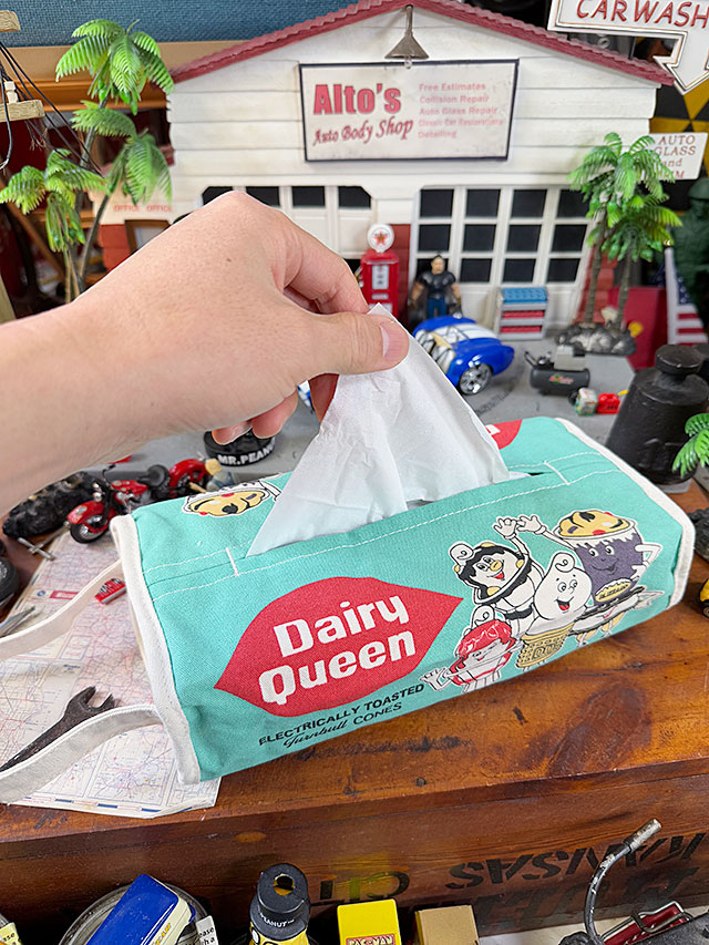 デイリークイーン　ティッシュカバー ■ アメリカン雑貨 アメリカ雑貨 |  | 06