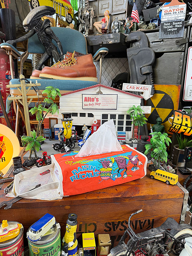 カリフォルニアレーズン　ティッシュカバー ■ アメリカン雑貨 アメリカ雑貨 |  | 02