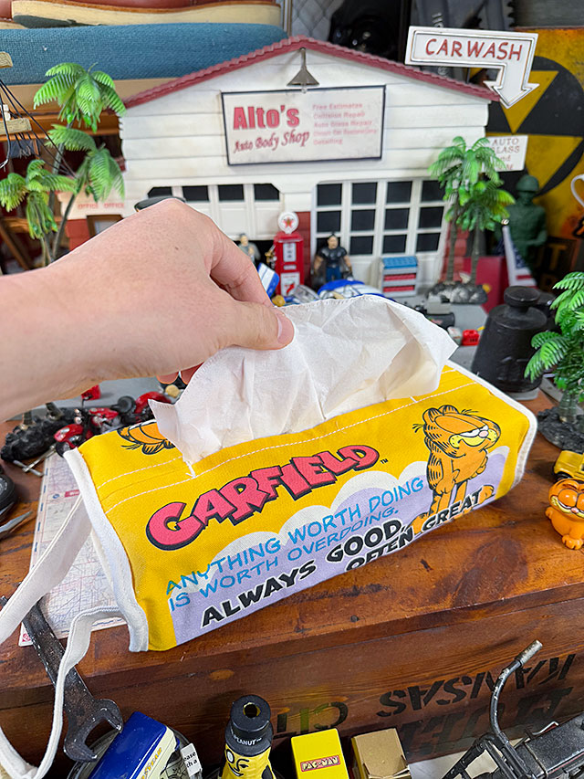 ガーフィールド　ティッシュカバー ■ アメリカン雑貨 アメリカ雑貨 |  | 07