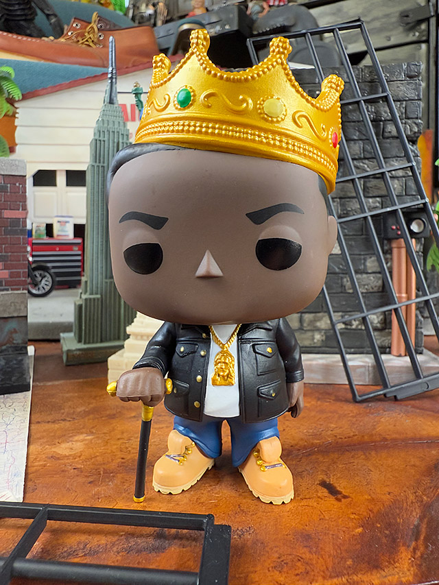 ファンコポップ　ノトーリアス B.I.G. with CROWN　フィギュア　ビギー・スモールズ ■ アメリカン雑貨 アメリカ雑貨 | 