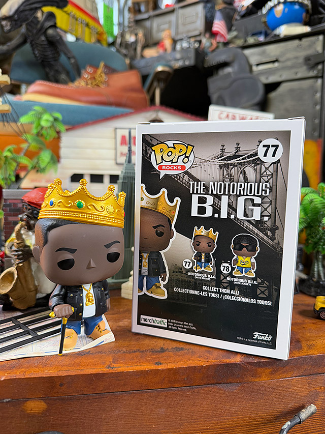 ファンコポップ　ノトーリアス B.I.G. with CROWN　フィギュア　ビギー・スモールズ ■ アメリカン雑貨 アメリカ雑貨 |  | 06