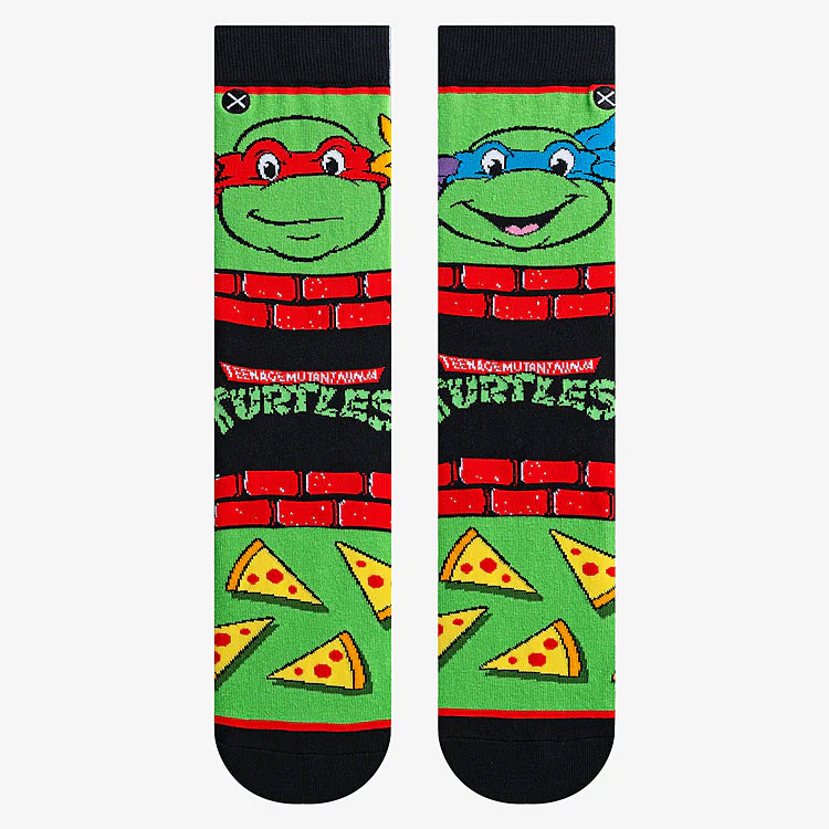 ODD SOX　ミュータント　タートルズ　ソックス　（MASH-UP TURTLES）　靴下　26〜30cm　オッドソックス ■ アメリカ雑貨 アメリカン雑貨 |  | 01