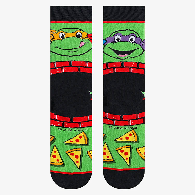 ODD SOX　ミュータント　タートルズ　ソックス　（MASH-UP TURTLES）　靴下　26〜30cm　オッドソックス ■ アメリカ雑貨 アメリカン雑貨 |  | 02