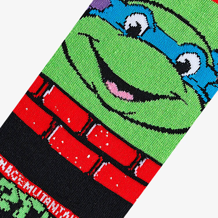 ODD SOX　ミュータント　タートルズ　ソックス　（MASH-UP TURTLES）　靴下　26〜30cm　オッドソックス ■ アメリカ雑貨 アメリカン雑貨 |  | 03