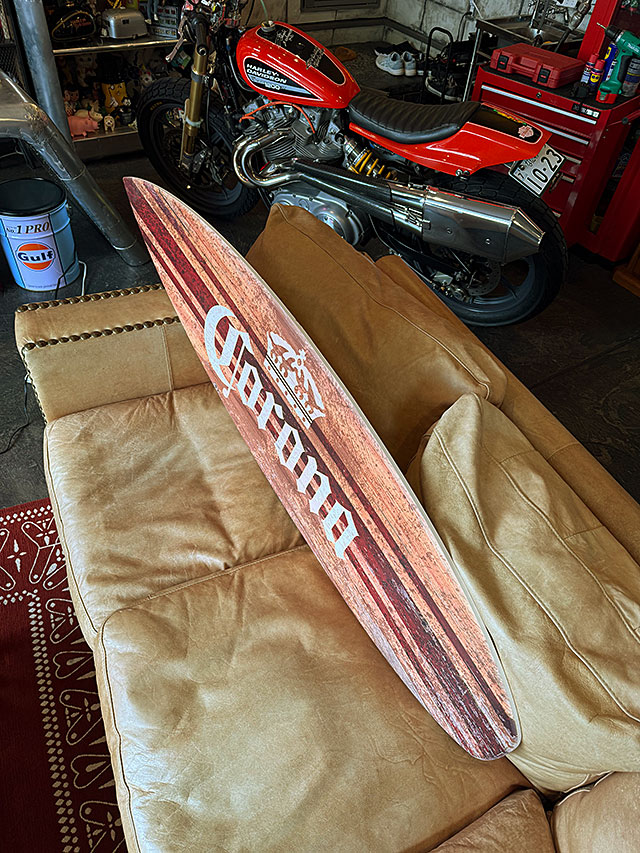 コロナ ヴィンテージ サーフボード ウォールディスプレイ 152cm