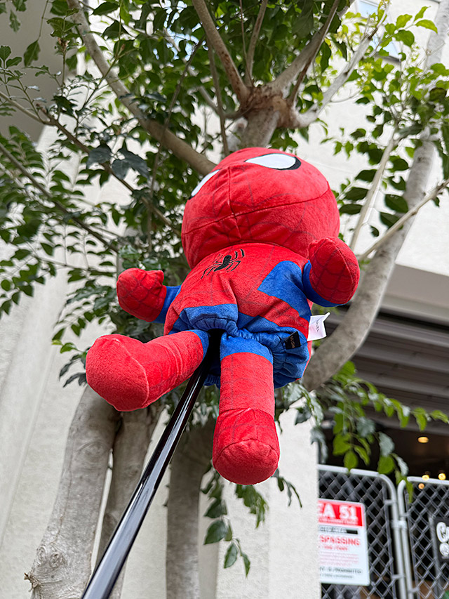 スパイダーマン ゴルフクラブ ヘッドカバー ぬいぐるみ マーベル