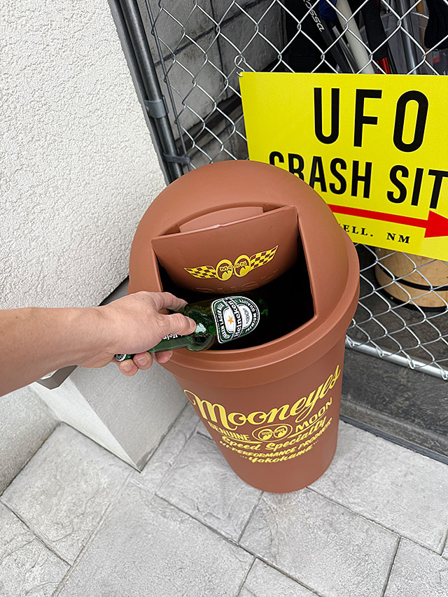 ムーンアイズ　45L　ダストボックス　（ブラウン）　ゴミ箱 ■ アメリカン雑貨 アメリカ雑貨 |  | 04