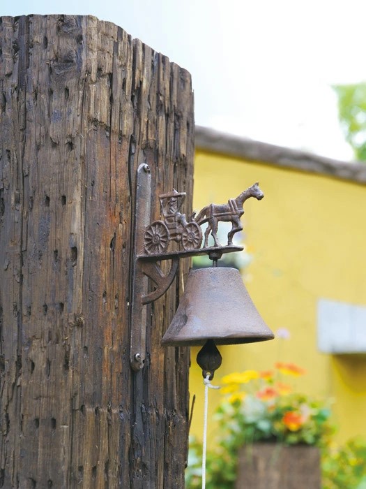 馬車のガーデンベル　鋳鉄製 ■ アメリカン雑貨 アメリカ雑貨 | 