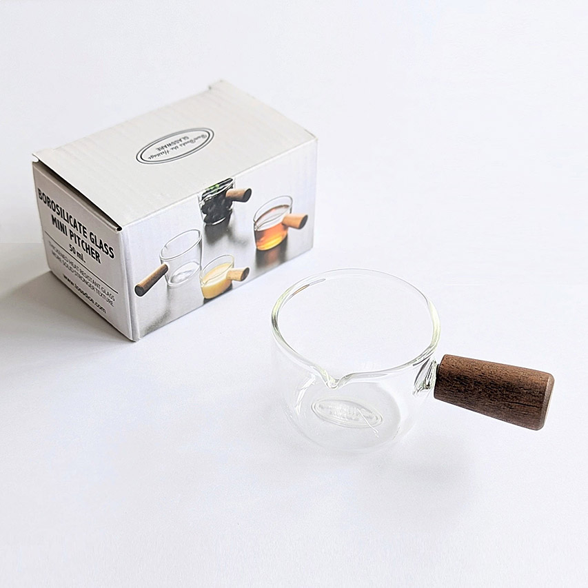 ウッデンハンドル　ピッチャー　耐熱ガラス製　ミニピッチャー ■ アメリカン雑貨 アメリカ雑貨 |  | 11