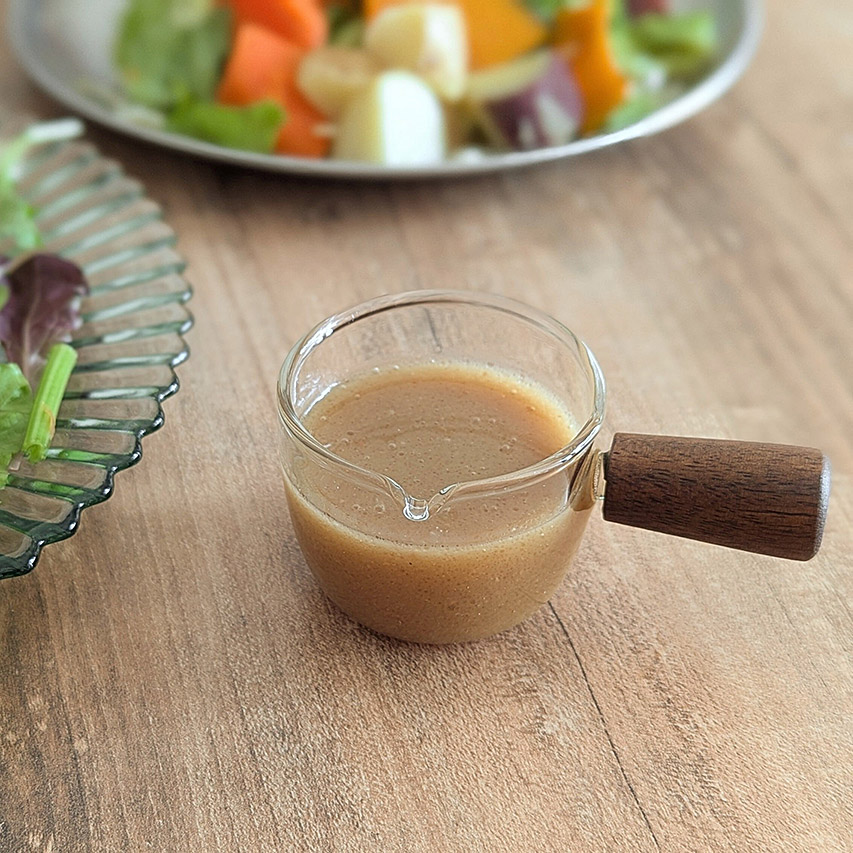 ウッデンハンドル　ピッチャー　耐熱ガラス製　ミニピッチャー ■ アメリカン雑貨 アメリカ雑貨 |  | 12