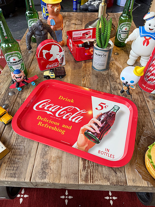 コカ・コーラ　ティントレイ　（コンツアーボトル） ■ アメリカン雑貨 アメリカ雑貨 | Coca Cola