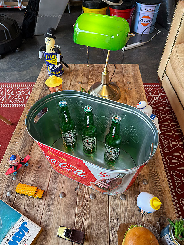 コカ・コーラ　パーティータブ　（コンツアーボトル）　オーバルバケツ　オーバルタブ ■ アメリカン雑貨 アメリカ雑貨 | Coca Cola | 05