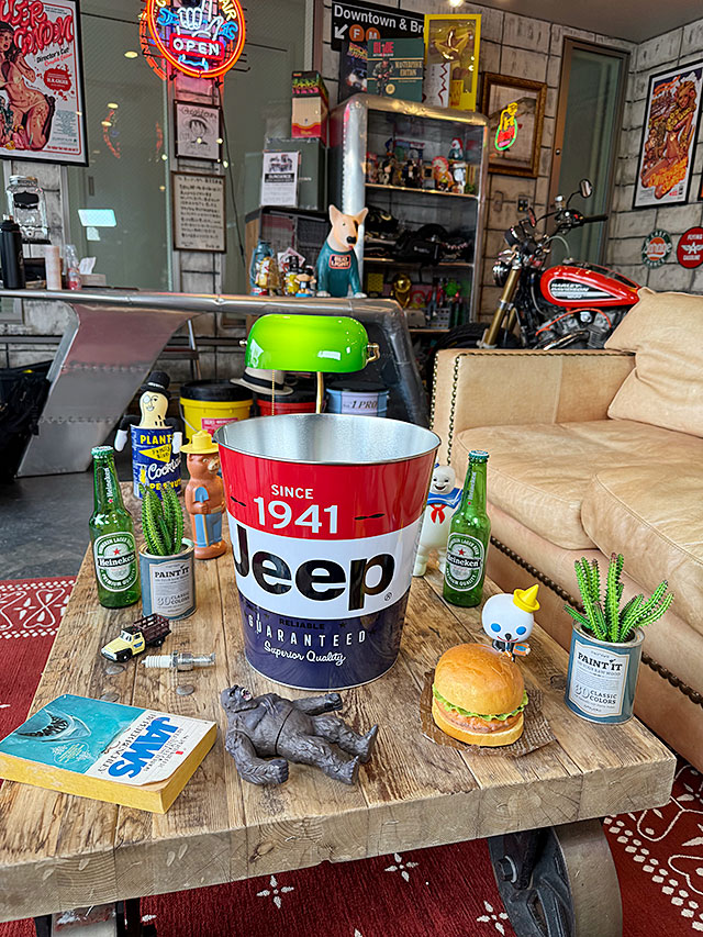JEEP　ジープ　トラッシュカン　ゴミ箱 ■ アメリカン雑貨 アメリカ雑貨 爆買 |  | 03