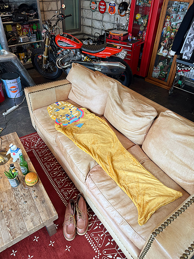 ツタンカーメン　マーメイドブランケット　ファラオの寝心地 ■ アメリカン雑貨 アメリカ雑貨 |  | 05