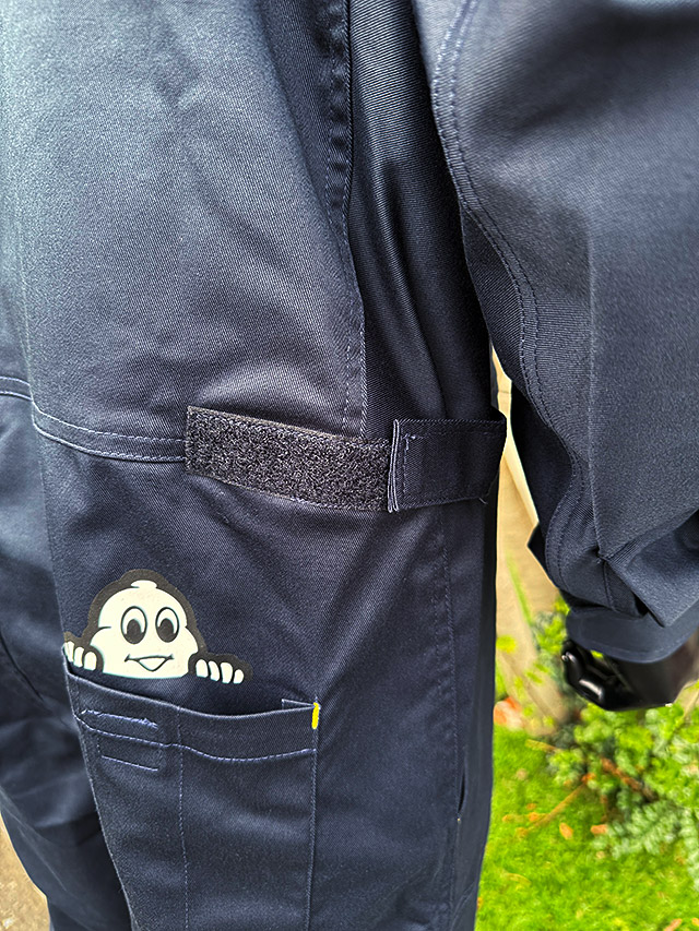 ミシュラン つなぎ ジャンプスーツ （長袖タイプ） （Lサイズ） ※伸縮