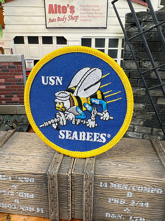 U.S.ネイビー　シービーズ　ミリタリーワッペン ■ アメリカン雑貨 アメリカ雑貨 | 