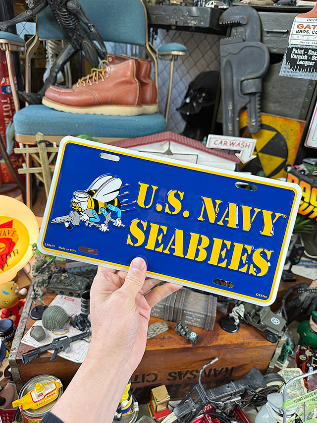 U.S.ネイビー　シービーズ　ミリタリーライセンスプレート ■ アメリカン雑貨 アメリカ雑貨 |  | 02
