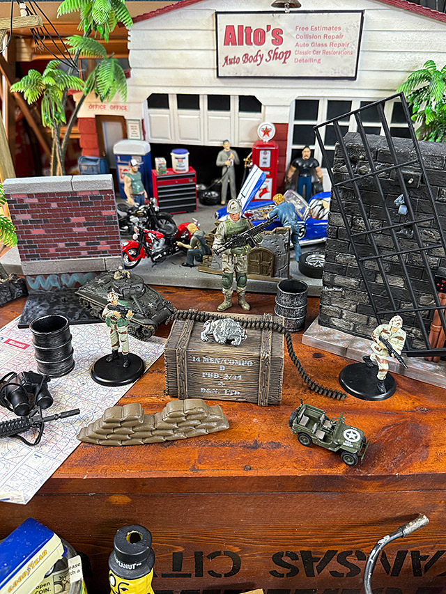 ミリタリーピンバッジ　（マリーンブルドッグ） ■ アメリカン雑貨 アメリカ雑貨 |  | 01