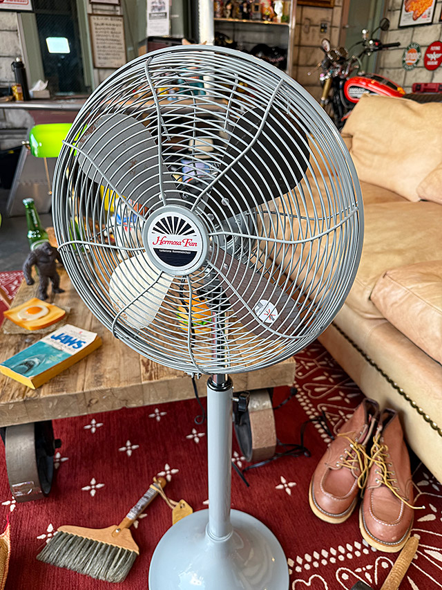 扇風機　ハモサ　レトロファン　フロア　（サックス）　HERMOSA RETORO FAN FLOOR　首振り　風量3段階　省エネ　サーキュレーター |  | 11