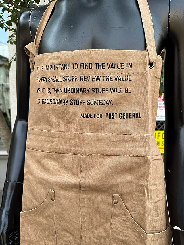 ポストジェネラル　ワークエプロン　（サンドベージュ） ■ アメリカ雑貨 アメリカン雑貨 |  | 01