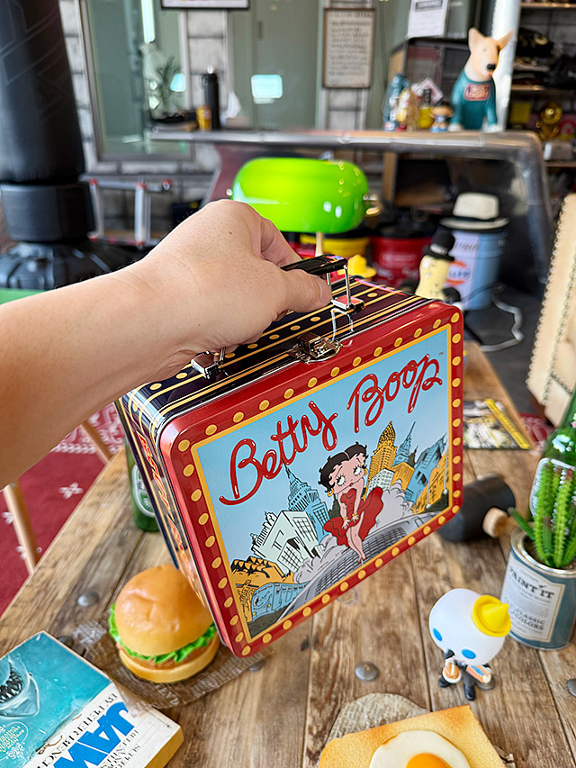 ポパイ　ランチボックス　ブリキ　昭和レトロ ポパイ ランチボックス ブリキ 昭和レトロ - メルカリ