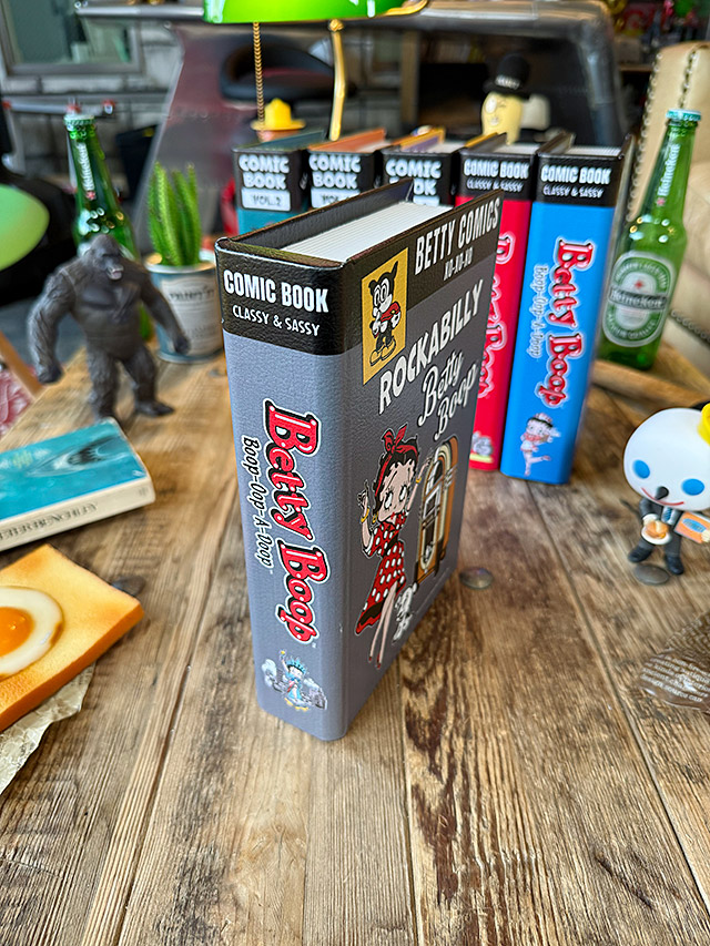 ベティ・ブープ　コミック　ブックボックス　（グレー）　シークレットボックス　隠し収納箱 ■ アメリカン雑貨 アメリカ雑貨 |  | 02
