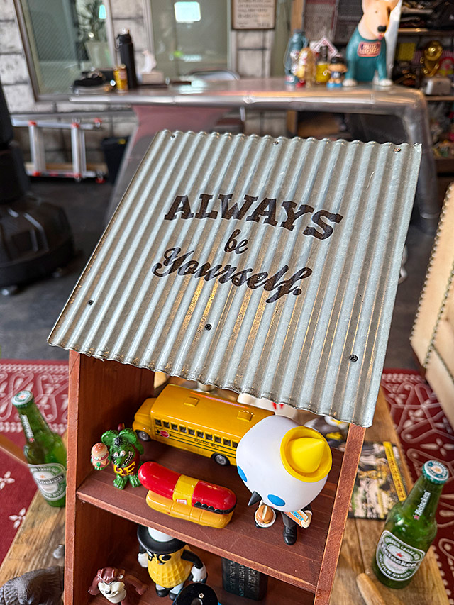 ジャンクガレージ　ウッドラダー　ディスプレイ台　（シルバー）　ディスプレイラダー ■ アメリカン雑貨 アメリカ雑貨 |  | 02