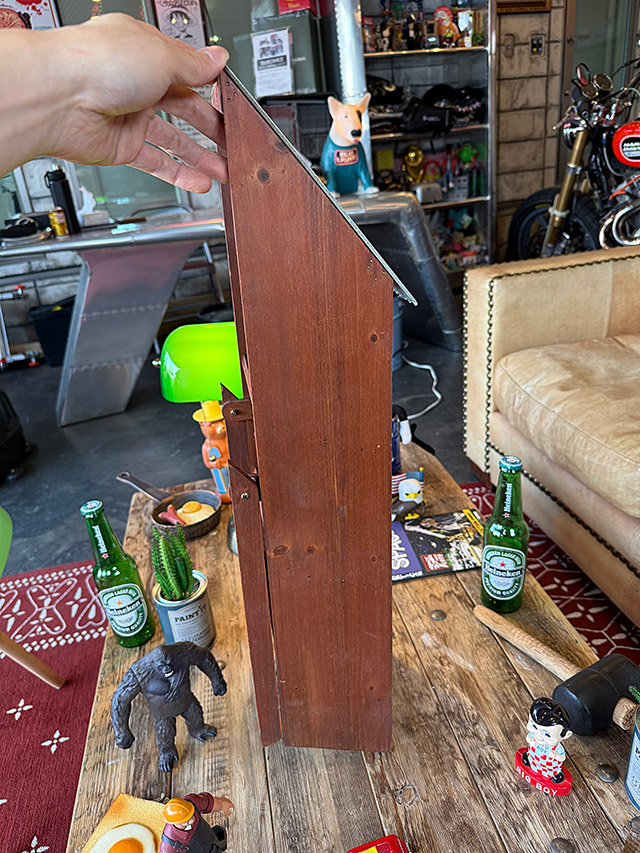 ジャンクガレージ　ウッドラダー　ディスプレイ台　（シルバー）　ディスプレイラダー ■ アメリカン雑貨 アメリカ雑貨 |  | 09