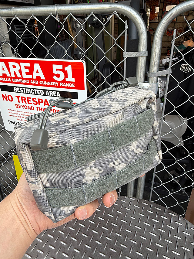 ミリタリー　モールポーチ　B-5901　（ACU/デジカモ） ■ アメリカ雑貨 アメリカン雑貨 | 