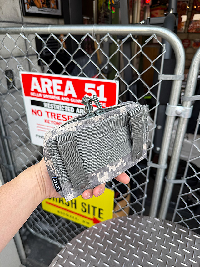 ミリタリー　モールポーチ　B-5901　（ACU/デジカモ） ■ アメリカ雑貨 アメリカン雑貨 |  | 04