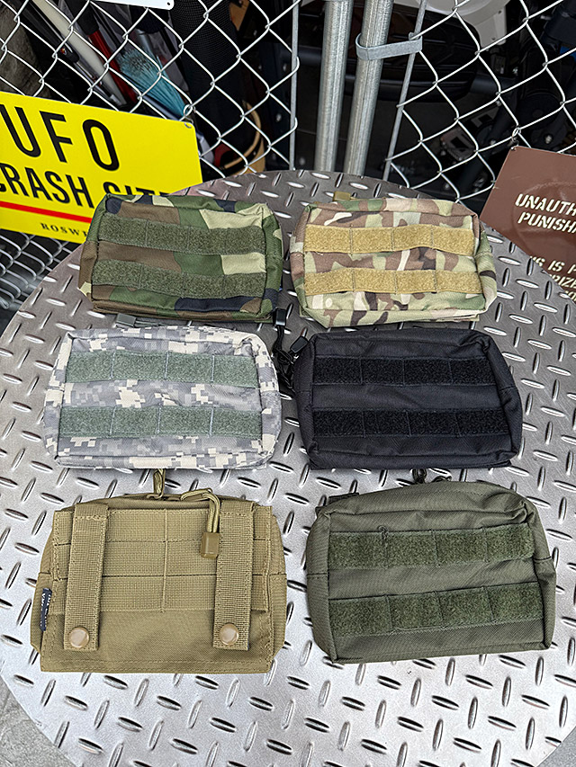 ミリタリー　モールポーチ　B-5901　（ACU/デジカモ） ■ アメリカ雑貨 アメリカン雑貨 |  | 05
