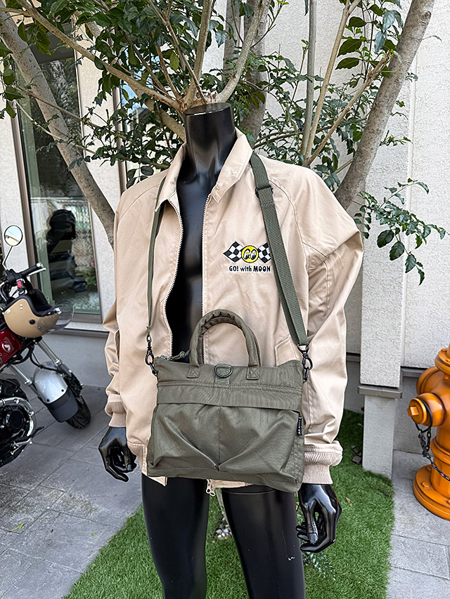 米軍タイプ　ミニ　ヘルメットバッグ　（オリーブ）　2WAYバッグ　ショルダーストラップ付き　トートバッグ |  | 08