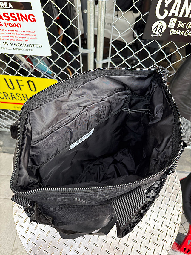 ミリタリー　U.S.タイプ　3WAYヘルメットバッグ　（ブラック）　トート＆リュック＆ショルダー ■ アメリカン雑貨 アメリカ雑貨 |  | 08