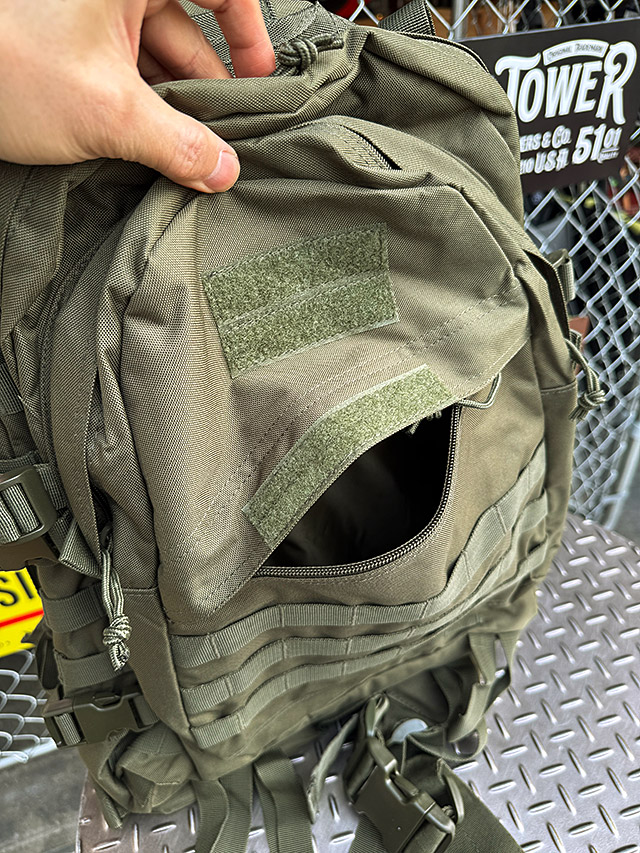 米軍タイプ　A-3　ミリタリー　バックパック　40L　（オリーブ）　U.S.タイプ　リュック ■ アメリカン雑貨 アメリカ雑貨 |  | 04