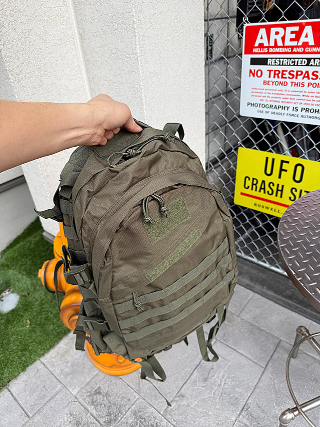 米軍タイプ　A-3　ミリタリー　バックパック　40L　（オリーブ）　U.S.タイプ　リュック ■ アメリカン雑貨 アメリカ雑貨 |  | 09