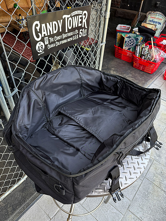 ミリタリー　B-126　3WAY　シーサックバッグ　大容量　45Lサイズ　（ブラック）　リュック　ショルダーバッグ　ボストンバッグ |  | 07