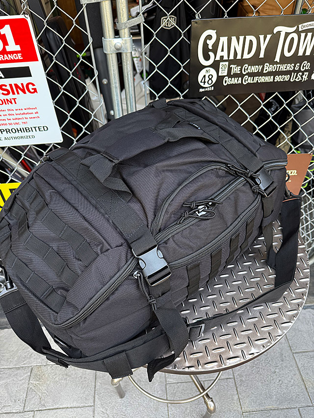 ミリタリー　B-126　3WAY　シーサックバッグ　大容量　45Lサイズ　（ブラック）　リュック　ショルダーバッグ　ボストンバッグ |  | 09