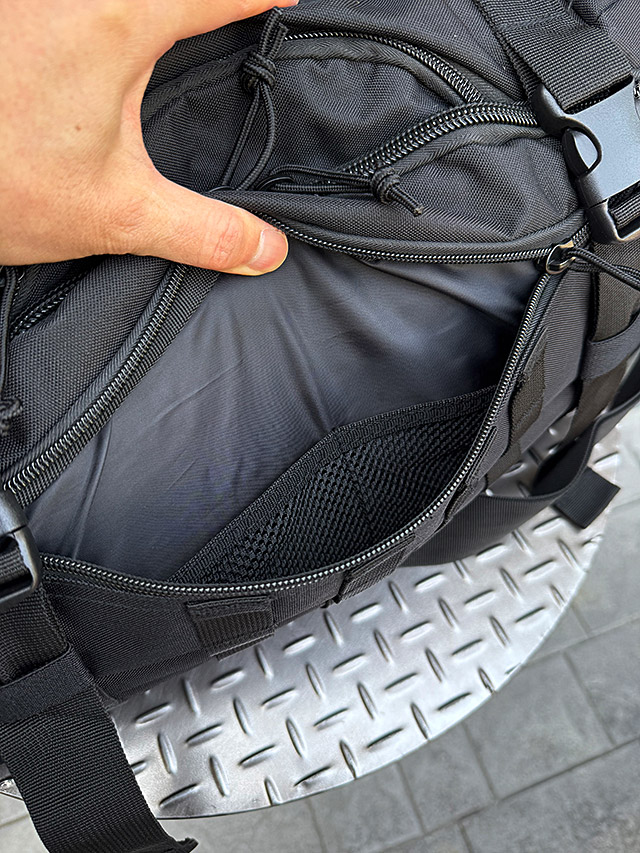 ミリタリー　B-126　3WAY　シーサックバッグ　大容量　45Lサイズ　（ブラック）　リュック　ショルダーバッグ　ボストンバッグ |  | 14