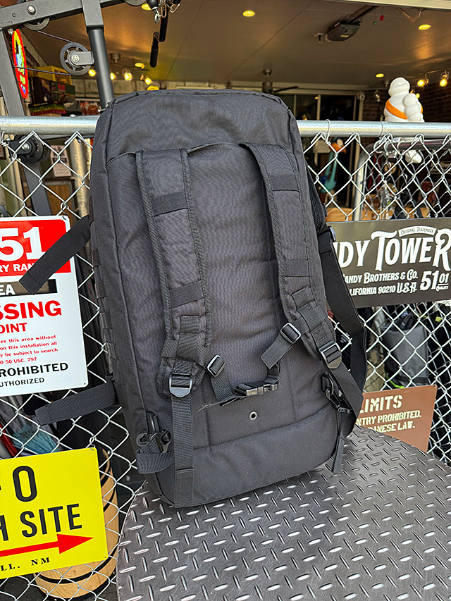 ミリタリー　B-126　3WAY　シーサックバッグ　大容量　45Lサイズ　（ブラック）　リュック　ショルダーバッグ　ボストンバッグ |  | 15