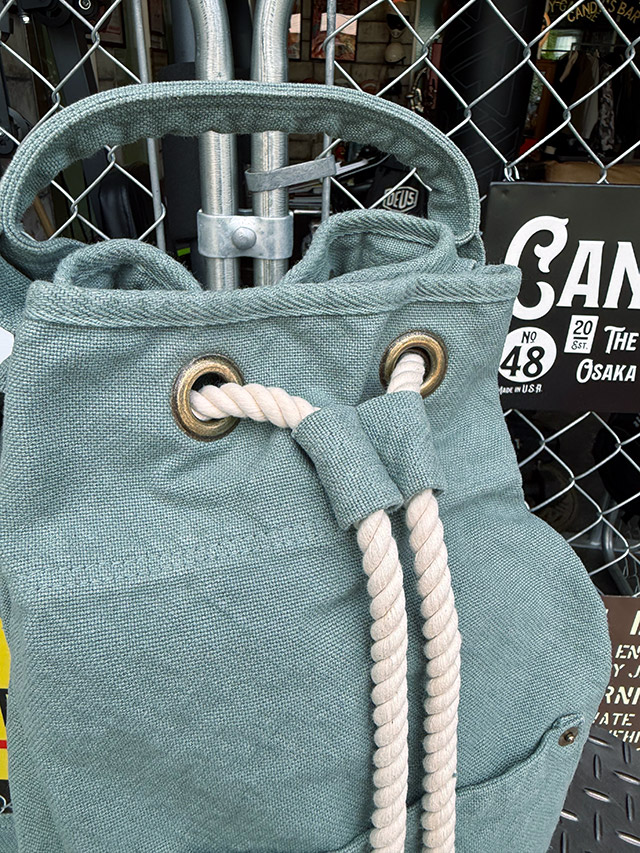 倉敷帆布で職人さんが作った　こだわりの　ボンサック　V.D.L.C.　バックパック　リュック　ミリタリーバッグ　■ アメリカン雑貨 |  | 02